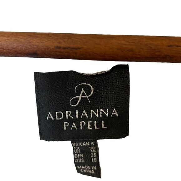 Adrianna Papell Multicolored Knee Length Cocktail Dress - Picture 4 of 7